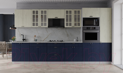 Готовая кухня Интерлиния Берес 3.4В