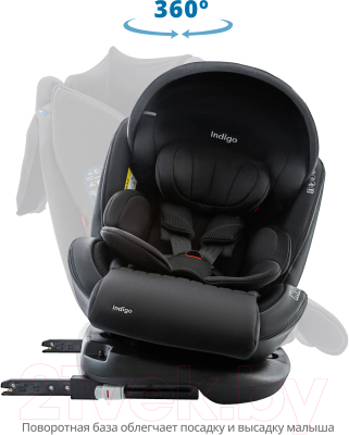 Автокресло INDIGO Max-X ST-3 (черный)