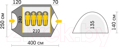Палатка Talberg Malm 4