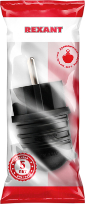 Вилка штепсельная Rexant 111-003