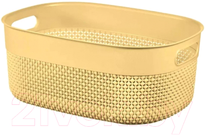 Корзина Curver Basket M / 254545 (желтый) - фото