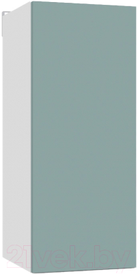 Шкаф навесной для кухни Интермебель Микс Топ ШН 720-4-400 40см (сумеречный голубой) - фото