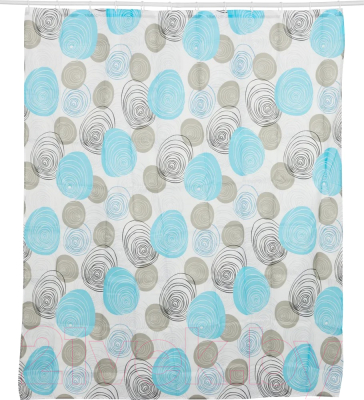 Шторка-занавеска для ванны Рыжий кот Шарики / 104970