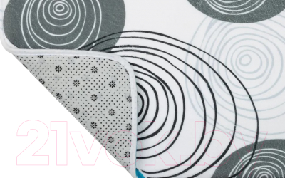 Коврик для ванной Рыжий кот Шарики / 104969