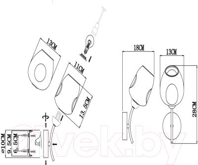 Бра ST Luce SLE205301-01