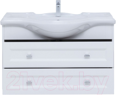 Тумба с умывальником Aquanet Монте 85 / 306204