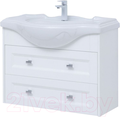 Тумба с умывальником Aquanet Монте 85 / 306204