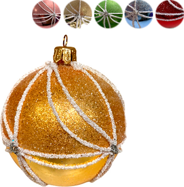 Набор шаров новогодних GreenTerra 60мм