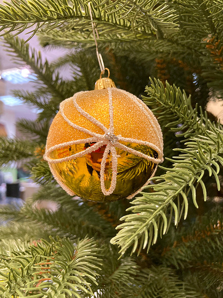 Набор шаров новогодних GreenTerra 80мм