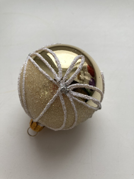 Набор шаров новогодних GreenTerra 80мм