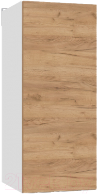 Шкаф навесной для кухни Интермебель Микс Топ ШН 720-4-300 30см (дуб крафт золотой) - фото