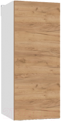 Шкаф навесной для кухни Интермебель Микс Топ ШН 720-4-400 40см (дуб крафт золотой) - фото