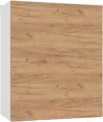 Шкаф навесной для кухни Интермебель Микс Топ ШН 720-4-600 60см (дуб крафт золотой) - фото