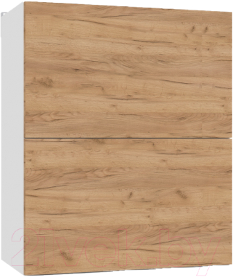 Шкаф навесной для кухни Интермебель Микс Топ ШН 720-10-600 60см (дуб крафт золотой) - фото