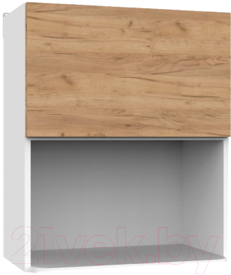 Шкаф навесной для кухни Интермебель Микс Топ ШН 720-17-600 60см (дуб крафт золотой) - фото