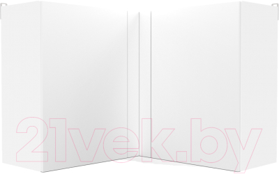 Шкаф навесной для кухни Интермебель Микс Топ ШНУ 720-53-900 90x90см (белый премиум) - фото