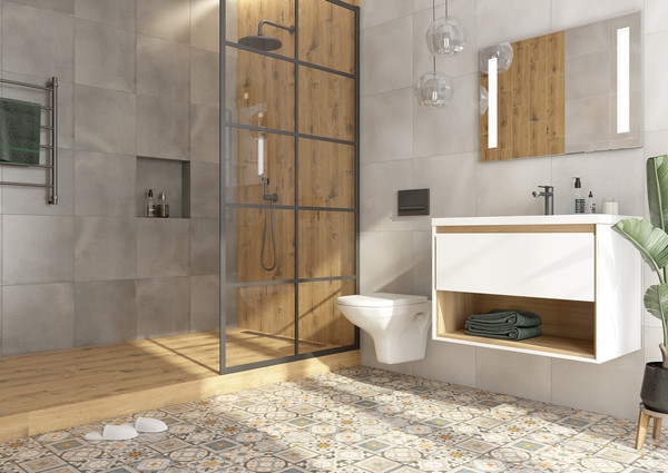 Унитаз подвесной с инсталляцией Cersanit Carina XL CO DPL EO / 64122