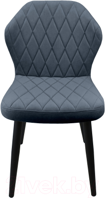 Стул Гальваник Бергамо (эмаль черный муар/Catania Steel)