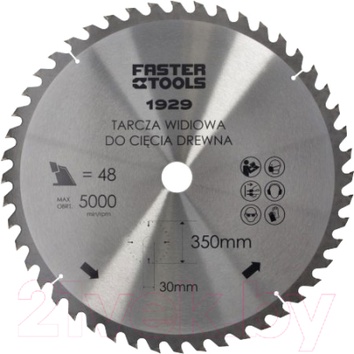 Пильный диск Faster Tools 400x30 / 1932 - фото