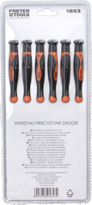 Набор отверток Faster Tools 1853
