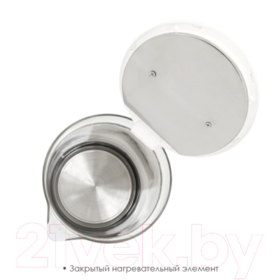 Электрочайник Atlanta ATH-2474 (белый)