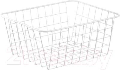Корзина Bergenson Bjorn Mina / HF-MN-BSKT-MT-WH-S (белый) - фото