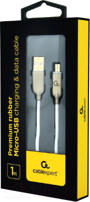Кабель Gembird CC-USB2R-AMmBM-1M-W