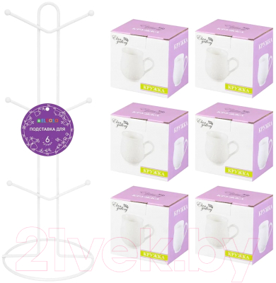 Набор для чая/кофе Elan Gallery Розы / 540769