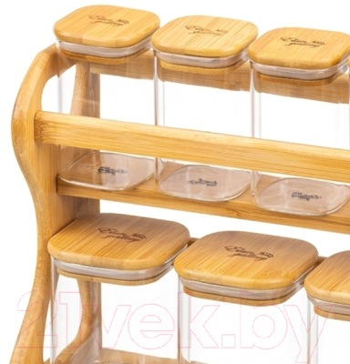 Набор емкостей для хранения Elan Gallery Crystal Glass / 360097