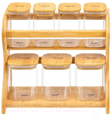 Набор емкостей для хранения Elan Gallery Crystal Glass / 360097