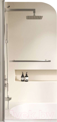 Стеклянная шторка для ванны RGW SC-114 / 411111408-11 - фото