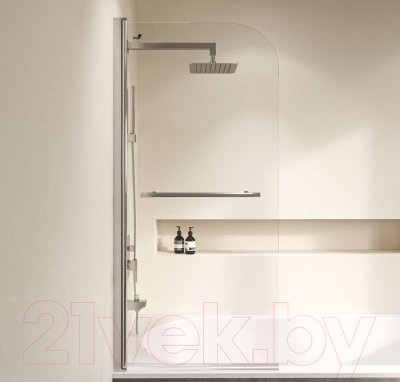 Стеклянная шторка для ванны RGW SC-114 / 411111408-11