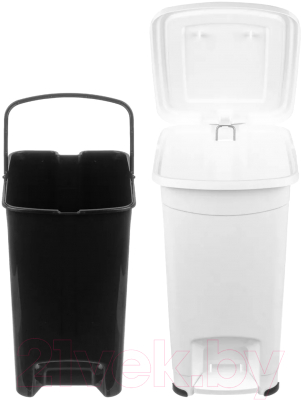 Контейнер для мусора El Casa Слим 640473 