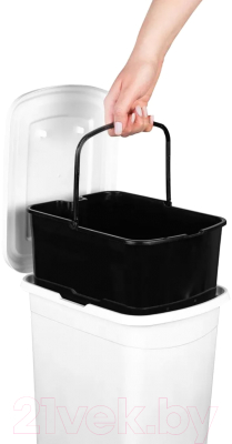 Контейнер для мусора El Casa Слим 640473 