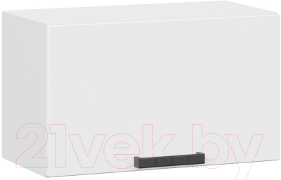Шкаф навесной для кухни ТриЯ Детройт 1В6Г исп. 2 (белый/белый глянец) - фото
