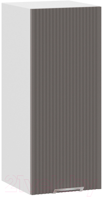 Шкаф навесной для кухни ТриЯ Кимберли 1В3 (белый/муссон) - фото