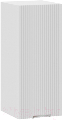 Шкаф навесной для кухни ТриЯ Кимберли 1В3 (белый/сноу) - фото