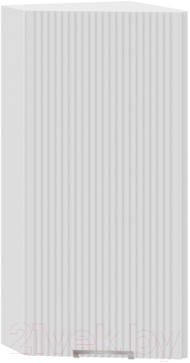 Шкаф навесной для кухни ТриЯ Кимберли 1В3Т (белый/сноу) - фото