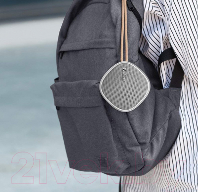 Портативная колонка Yoobao Mini-Speaker M1 (серебристый)