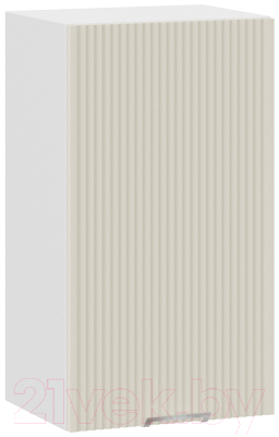 Шкаф навесной для кухни ТриЯ Кимберли 1В4 (белый/крем) - фото