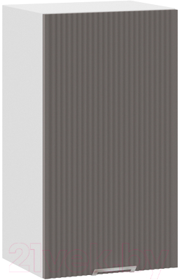 Шкаф навесной для кухни ТриЯ Кимберли 1В4 (белый/муссон) - фото