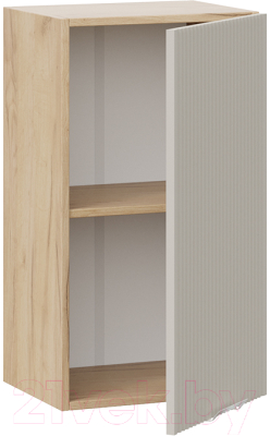 Шкаф навесной для кухни ТриЯ Кимберли 1В4 (дуб крафт золотой/крем)