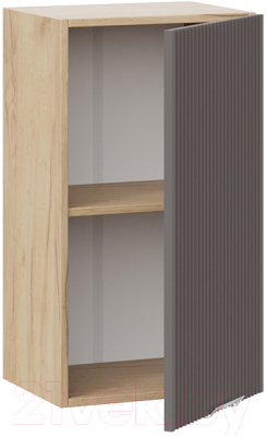 Шкаф навесной для кухни ТриЯ Кимберли 1В4 (дуб крафт золотой/муссон)