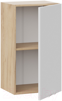 Шкаф навесной для кухни ТриЯ Кимберли 1В4 (дуб крафт золотой/сноу)