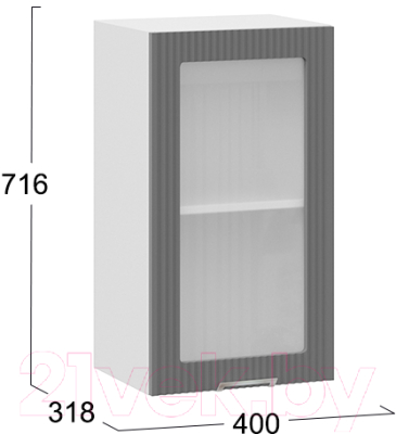 Шкаф навесной для кухни ТриЯ Кимберли 1В4С 