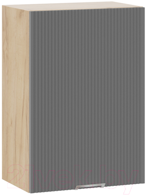 Шкаф навесной для кухни ТриЯ Кимберли 1В5 (дуб крафт золотой/титан) - фото