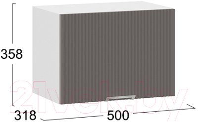 Шкаф под духовку ТриЯ Кимберли 1В5Г (белый/муссон)