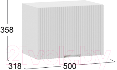 Шкаф под духовку ТриЯ Кимберли 1В5Г (белый/сноу)