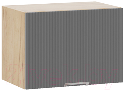 Шкаф под духовку ТриЯ Кимберли 1В5Г (дуб крафт золотой/титан) - фото