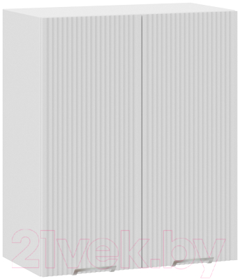 Шкаф навесной для кухни ТриЯ Кимберли 1В6 (белый/сноу) - фото